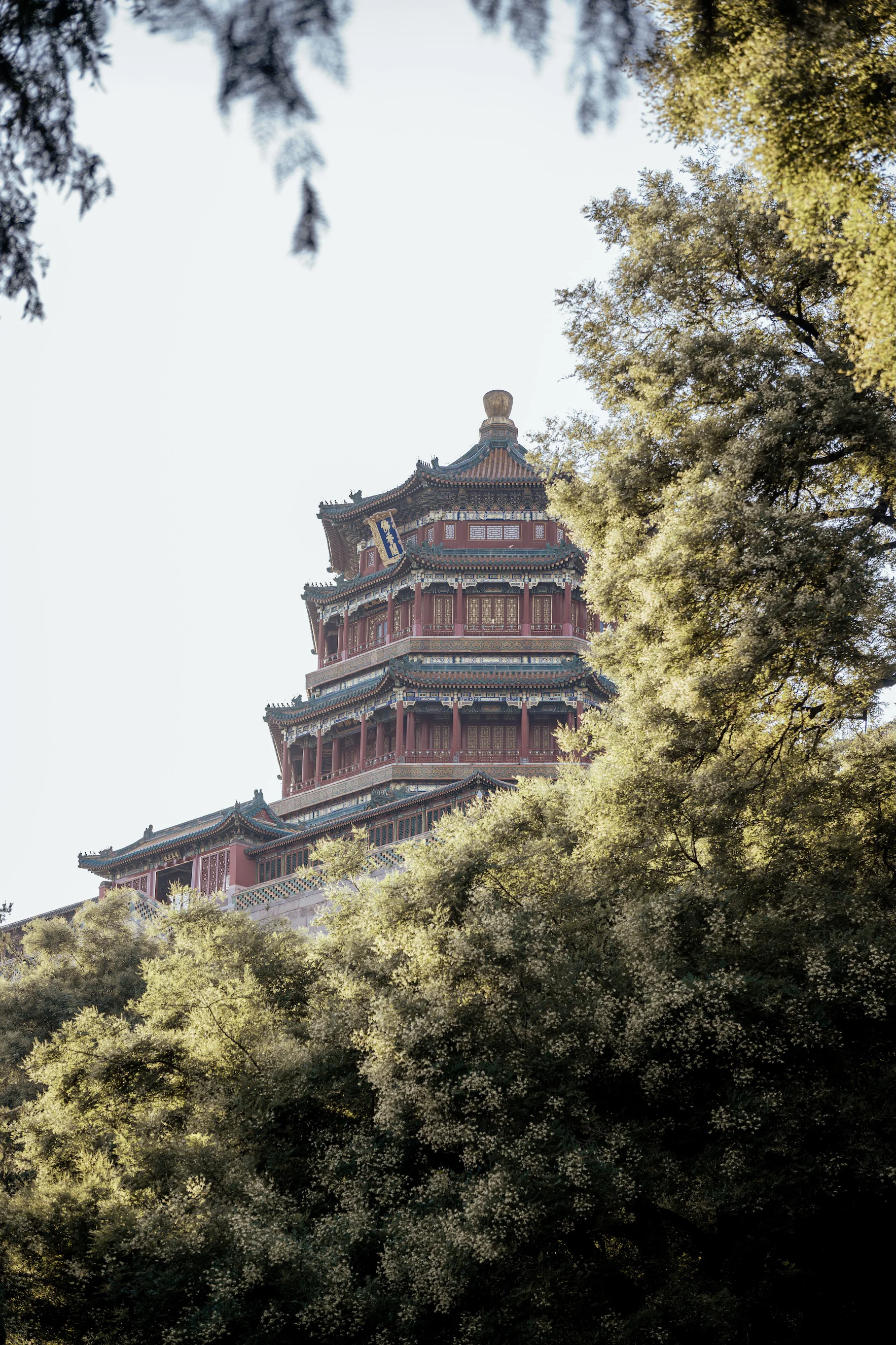 Vertical Yiheyuan scene in Beijing